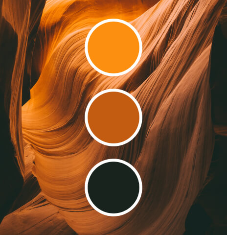 Gradients.app — Paleta de colores de foto